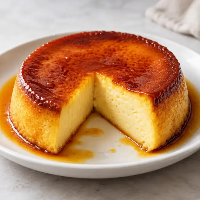 Flan au caramel : recette dense et crémeuse