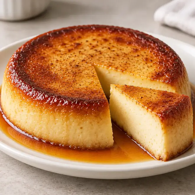 Flan au caramel : recette française au bain-marie