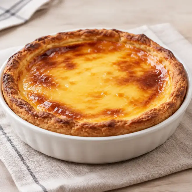 Flan pâtissier recette à la vanille maison