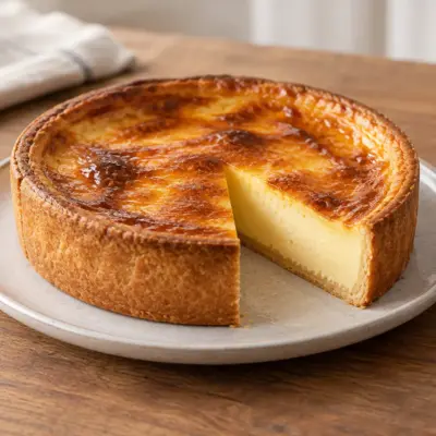 Flan pâtissier recette crémeuse et dorée