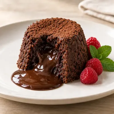 Fondant au chocolat recette cœur coulant