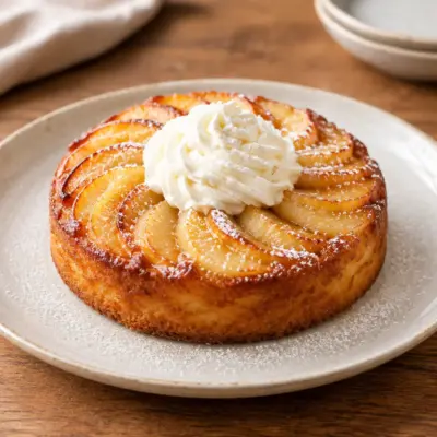 Fondant aux pommes facile et moelleux
