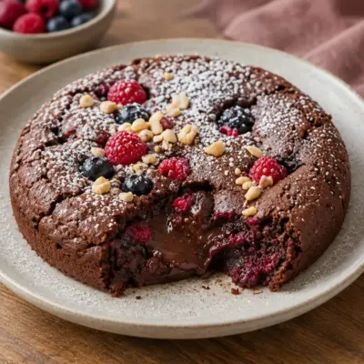 Fondant chocolat-betterave facile et fondant
