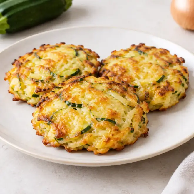 Galettes de courgettes recette facile à la poêle