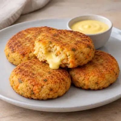 Galettes de légumes faciles à la poêle