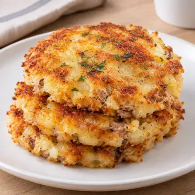 Galettes de pommes de terre au fromage faciles