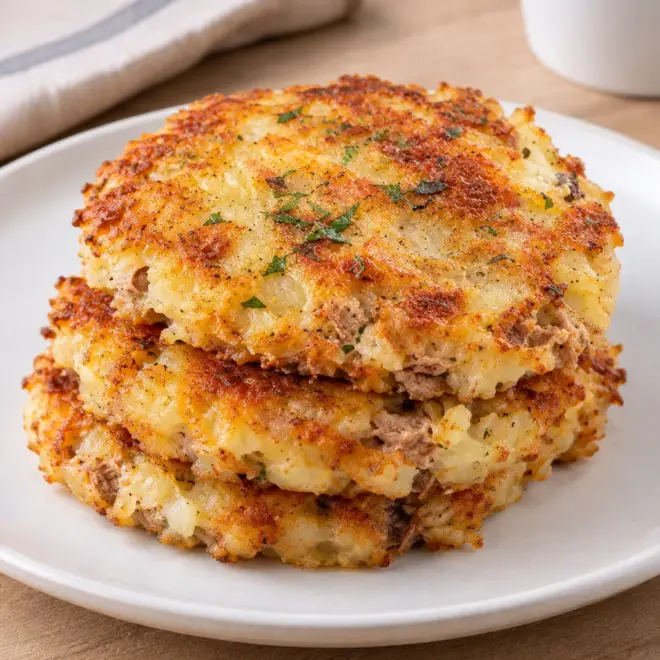Galettes de pommes de terre au fromage faciles