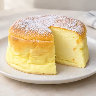 Gâteau au fromage japonais facile et aérien