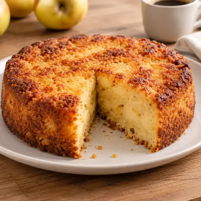 Gâteau aux pommes facile et moelleux
