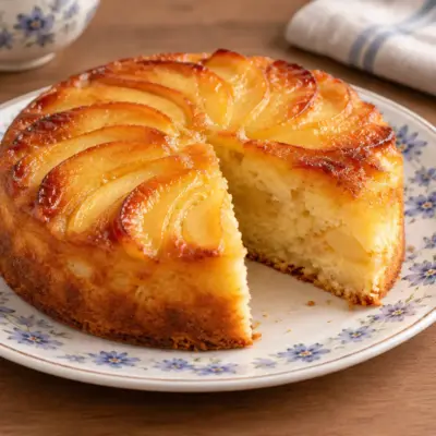 Gâteau aux pommes recette rustique et moelleuse