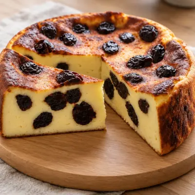 Gâteau crémeux aux prunes facile et fondant