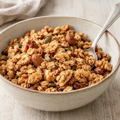 Granola maison facile et croustillant
