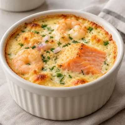 Gratin de saumon crémeux et facile