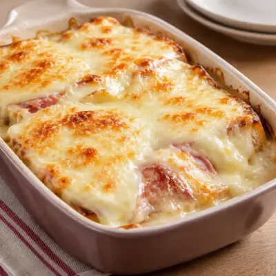 Gratin croque-monsieur facile et bien doré