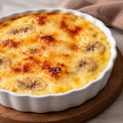 Gratin de bananes recette fondante et dorée