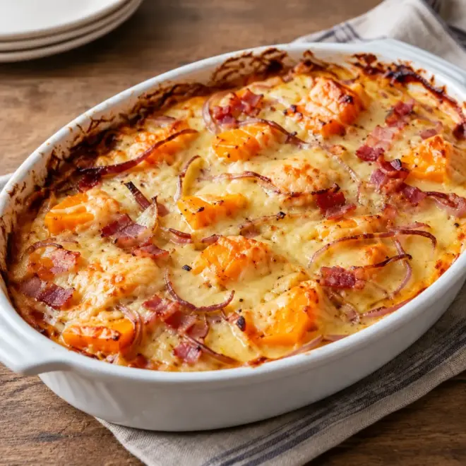 Gratin de butternut facile et crémeux