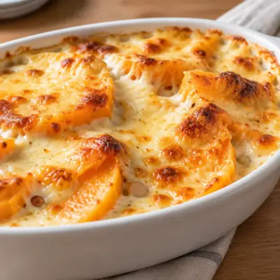 Gratin de butternut facile et crémeux