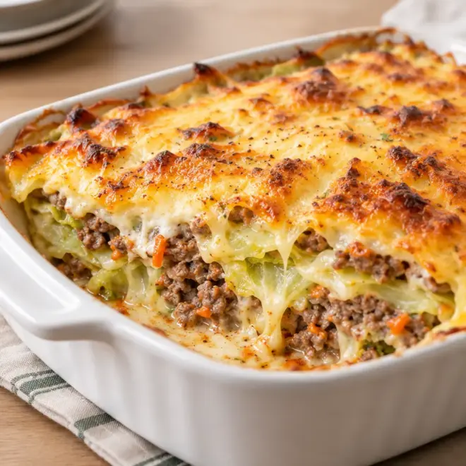 Gratin de chou vert : recette familiale fondante