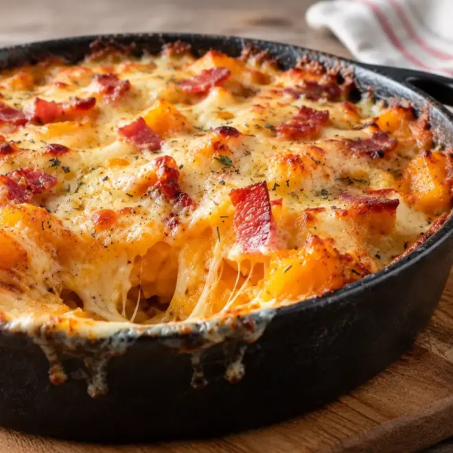 Gratin de courge butternut facile et gratiné