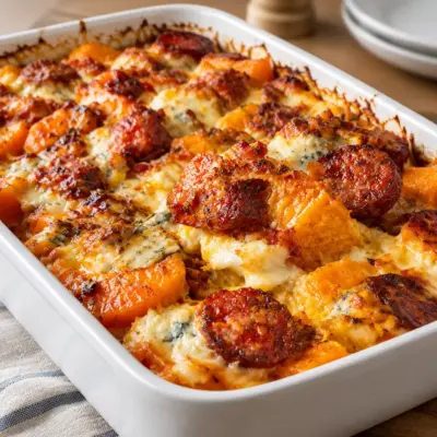Gratin de courge facile, fondant et bien gratiné
