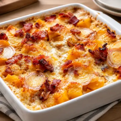 Gratin de courge facile, fondant et gratiné