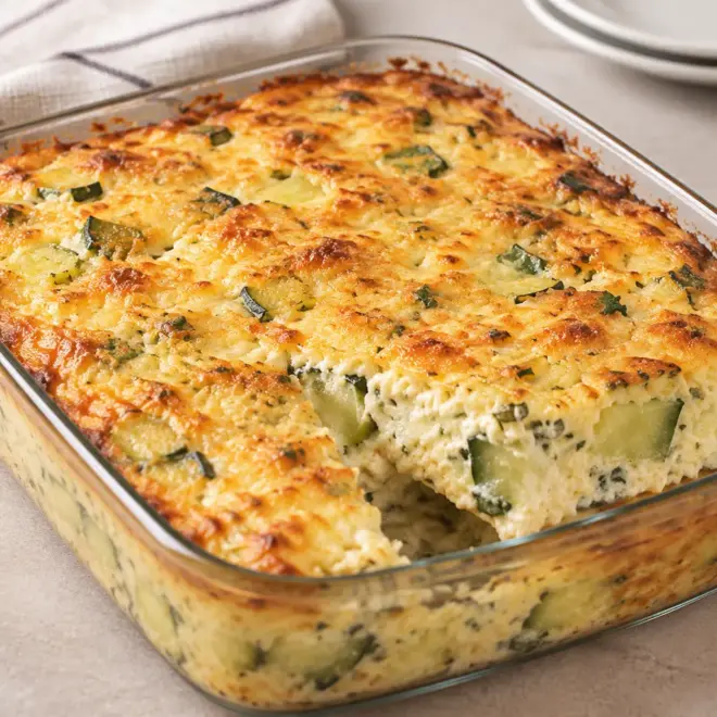 Gratin de courgettes : recette crémeuse et dorée