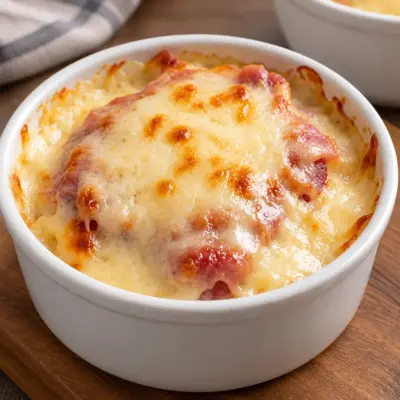 Gratin de jambon au fromage facile et fondant