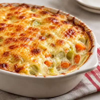 Gratin de légumes crémeux facile et fondant