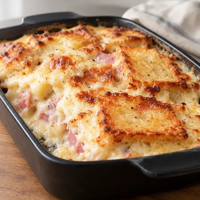 Gratin de pain recette facile et fondante
