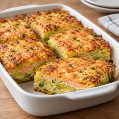 Gratin de poireaux au saumon facile et fondant