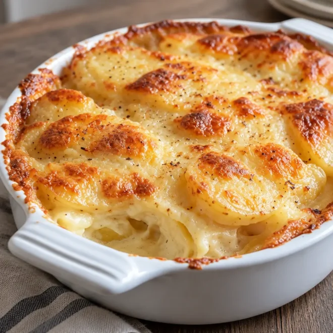 Gratin de pommes de terre facile et fondant