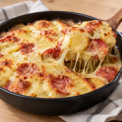 Gratin de pommes de terre facile et fondant