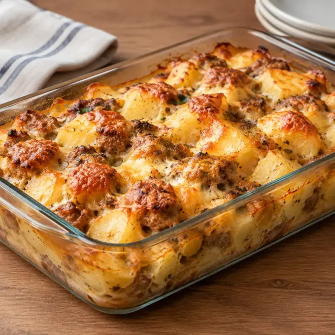 Gratin de pommes de terre facile et fondant