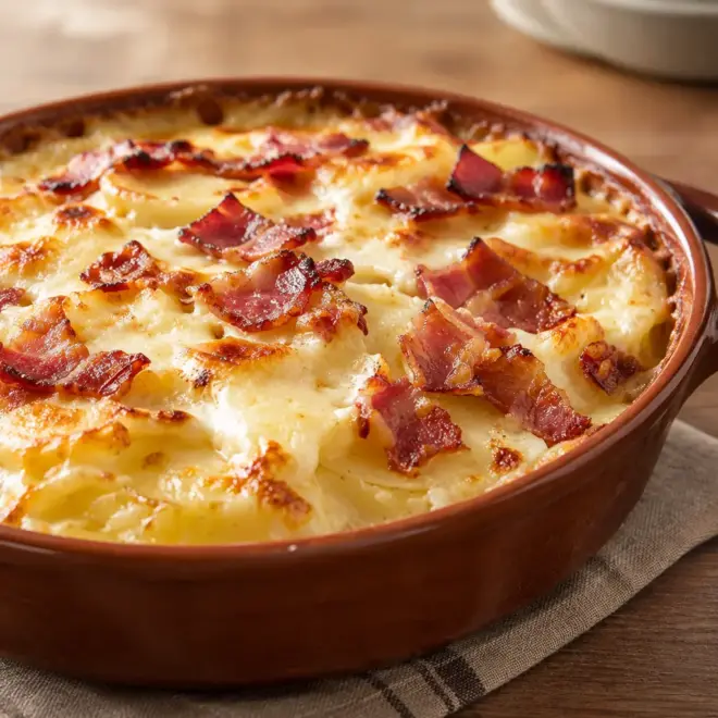 Gratin de pommes de terre facile et fondant