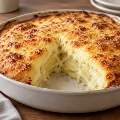 Gratin de pommes de terre, recette crémeuse