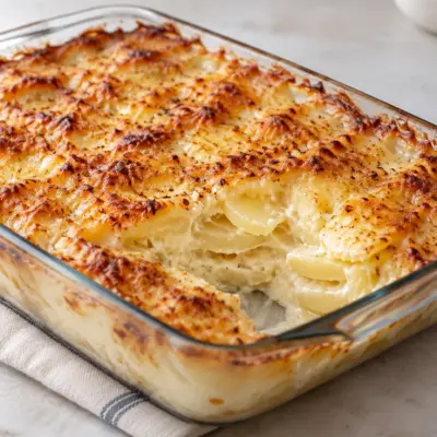 Gratin de pommes de terre : fondant et doré
