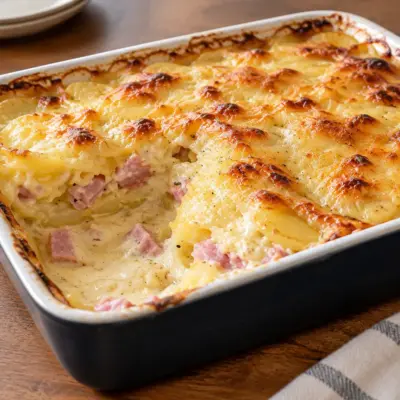 Gratin de pommes de terre au fromage facile