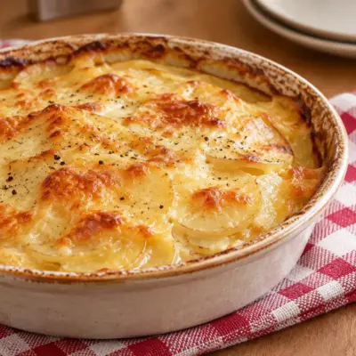 Gratin de pommes de terre facile et fondant