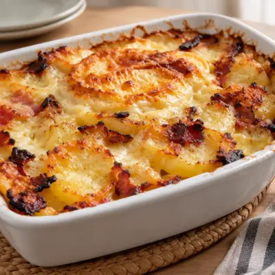 Gratin de pommes de terre facile et fondant