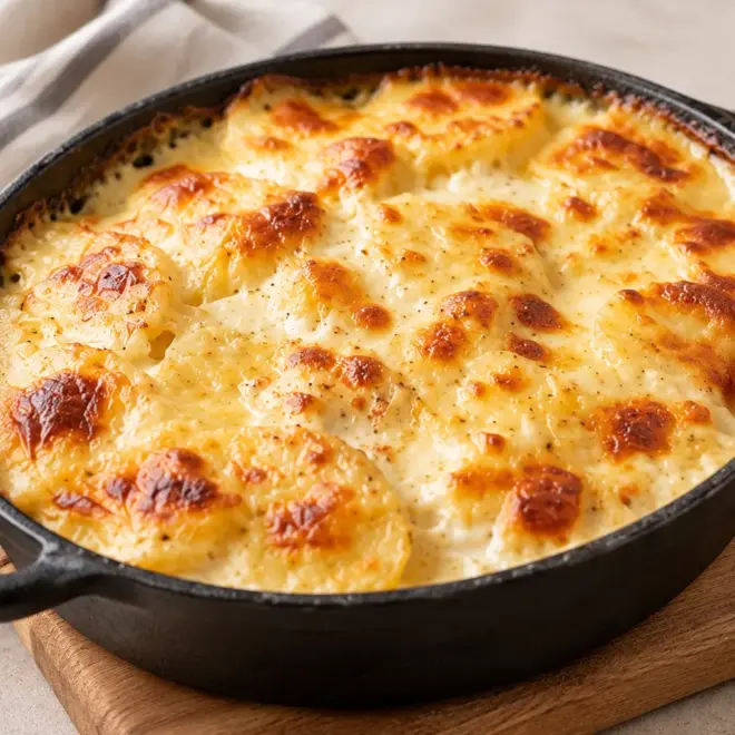 Gratin de pommes de terre facile et fondant