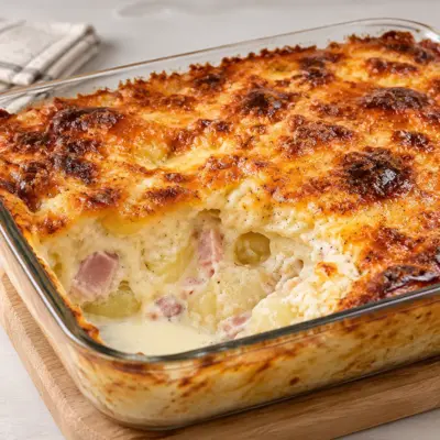 Gratin de pommes de terre facile et crémeux