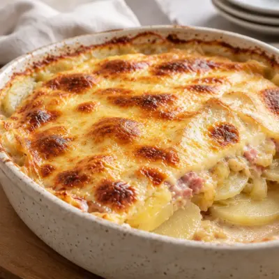 Gratin de pommes de terre facile et fondant