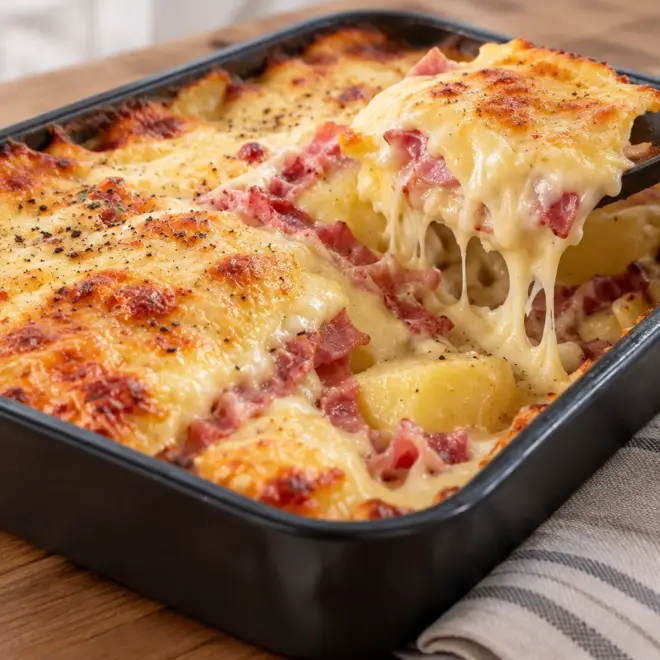 Gratin de pommes de terre facile et fondant