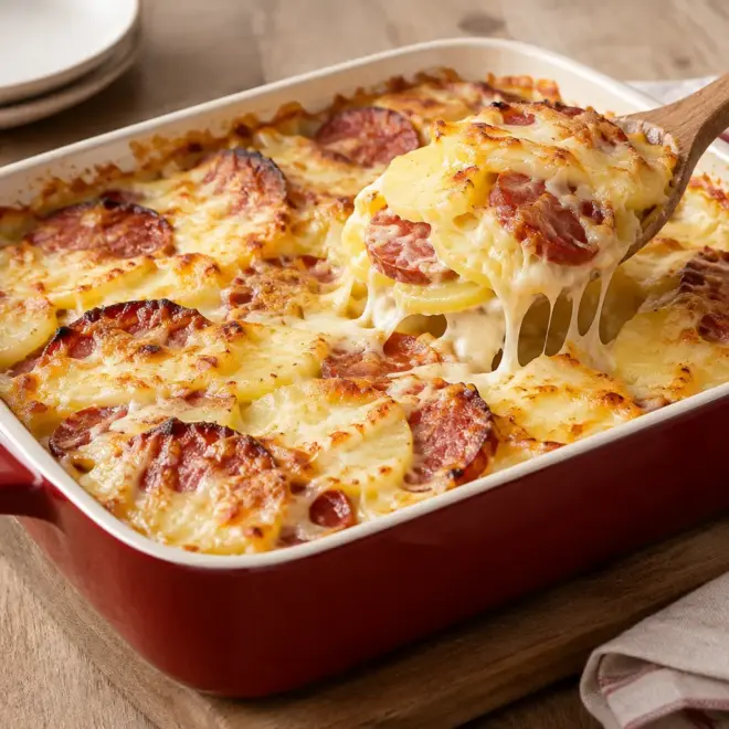 Gratin de pommes de terre facile et fondant