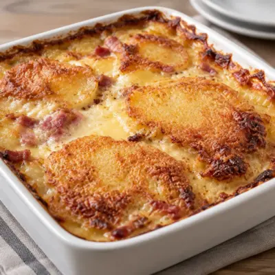 Gratin de pommes de terre facile et fondant