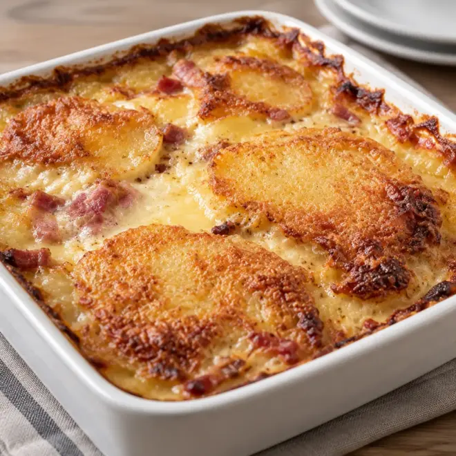 Gratin de pommes de terre facile et fondant