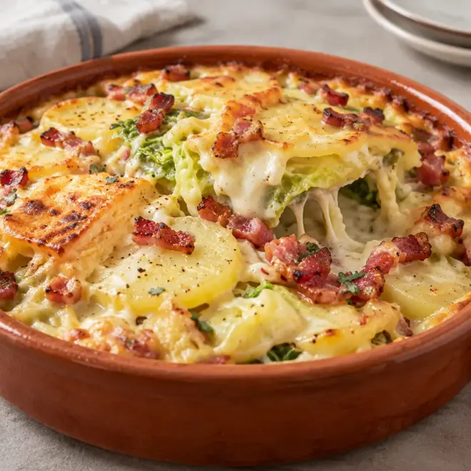 Gratin de pommes de terre facile et crémeux