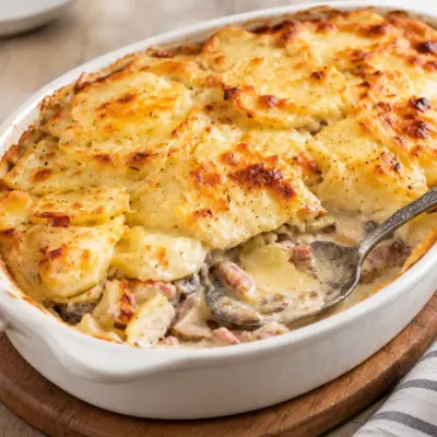 Gratin de pommes de terre crémeux et facile