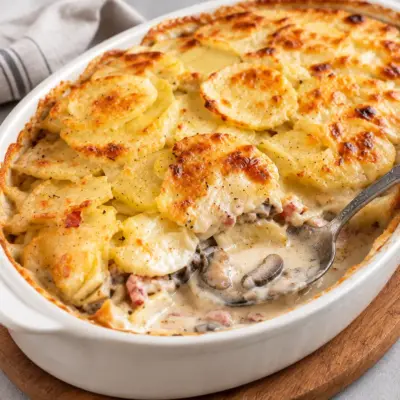 Gratin de pommes de terre crémeux facile