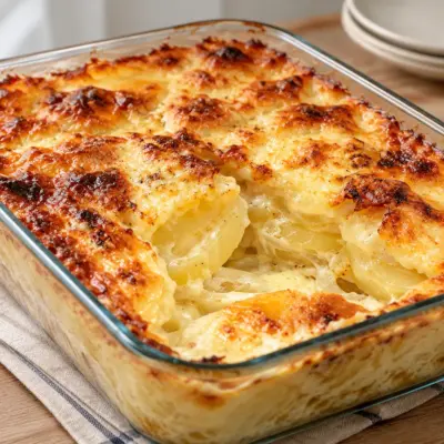 Gratin de pommes de terre facile et crémeux